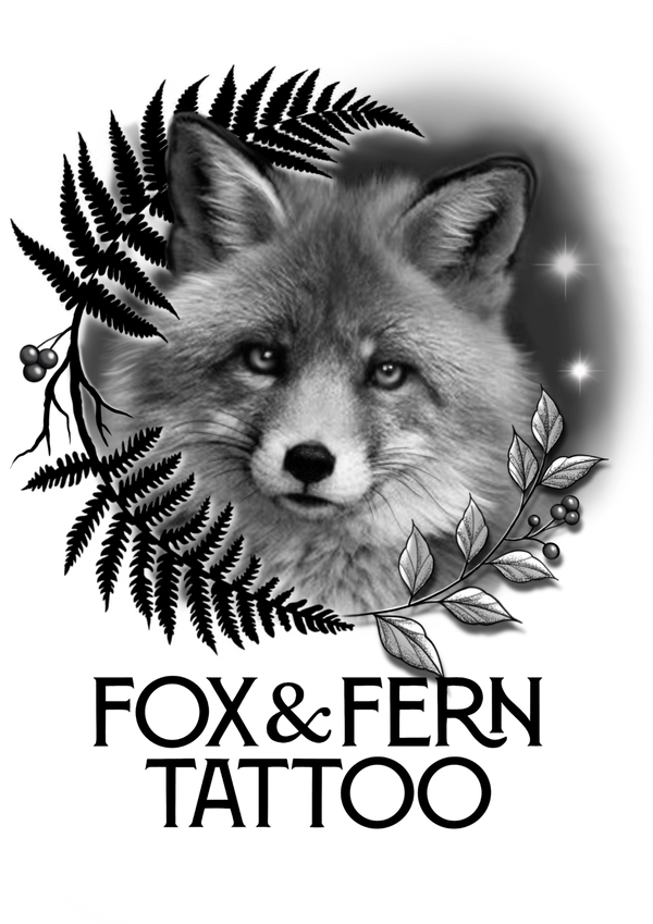 Fox & Fern Tattoo